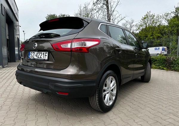 Nissan Qashqai cena 48900 przebieg: 62300, rok produkcji 2014 z Zabrze małe 277